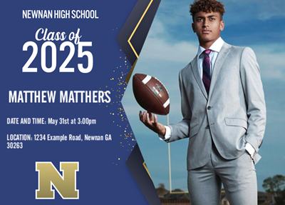 Newnan Graduation Announcement/Invitation